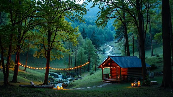 Camping arzon : une expérience apaisante au cœur de la nature